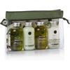 La Chinata Confezione Cura Viaggio La Chinata - Set compatto con prodotti naturali per pelle e capelli - Ideale da viaggio - Shampoo, gel, crema e balsamo con olio extravergine di oliva biologico