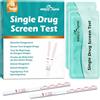 Easy@Home 10 x Test Antidroga Urine Droga Cocaina professionali per il Rilevamento istantaneo della Coca Drug 300ng/mL Tagliato