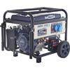 BullMach AMBRA 12000 E - Generatore di corrente carrellato a benzina con AVR 8.5 kW - Continua 7.8 kW Monofase