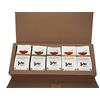 Droghificio Sartori Set Regalo Spezie D'Oriente. In un elegante confezione una selezione delle più raffinate Spezie d'Oriente: cannella, curry, curcuma, zenzero, cardamomo.