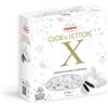 Generico Crispo Confetti Cuor di Lettere al Cioccolato Extra Fondente a Forma di Cuore con Lettera a SCELTA 250g (LETTERA X)