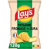 LAY'S Chips Paysanne Sapore Formaggio del Giura e Pepe Nero 120g