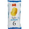 Generico San Carlo Light Patatine con il 30% di Grassi in Meno Formato Multipack con all'interno 6 Buste da 25g, Senza Glutine (Gluten Free) 150g