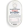 GymBeam Salmone in Salamoia Norvegese - Ricco di Proteine e Grassi Sani Omega 3 - Senza Additivi, Ideale per Dieta Sana e Sportivi - Perfetto per Paste, Insalate e Piatti Equilibrati (170g)