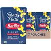 BARILLA Pasta finita, gomiti, 200 ml, bustine (7 pezzi), senza OGM, senza conservanti, pasta perfetta per forno a microonde in 60 secondi, ideale per pasti rapidi
