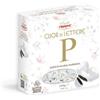 Generico Confetti Cuor di Lettere, Confetto al Cioccolato Extra Fondente a Forma di Cuore con Lettera per crispo 250g [LETTERE A SCELTA] (Lettera P )