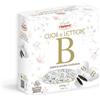 Generico Crispo Confetti Cuor di Lettere al Cioccolato Extra Fondente a Forma di Cuore con Lettera a SCELTA 250g (LETTERA B)