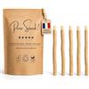 Gartiam Pure Siwak Siwak - Set di 5 spazzole morbide per denti miswak, spazzola da denti in legno in baton di siwak
