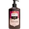 Arganicare | Gamma di seta | BALSAMO RISTRUTTURANTE | Proteine della seta | Fornisce una protezione duratura contro la rottura | Effetto lucido | Alta idratazione | Tutti i tipi di capelli | 400 ml