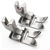 ckpsms Marca -#541566 2PZ Piede di pressatura Standard a Cerniera Zig Zag Compatibile con/Sostituzione per Consew Marca CN2033R,CN2053R Singer Marca 20U