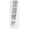 vidaXL Mobile angolare 27,5x27x102cm Legno multistrato, Salotto Moderno, Mobile Angolare Retangolare, Design Minimalista, Arredamento Salvaspazio, Resistente e Funzionale