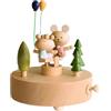 Generico Carillon del, Carillon per Bambini - Scatole Musicali per Torta con di Ballerine Creative | Giocattoli sonori rotanti per Culla per Lo Sviluppo dei Bambini, Ornamenti per la Scuola Materna