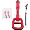 Odorkle Metal Detector Subacqueo, IP68 Impermeabile 100 Piedi Immersione Profonda Bobina Grande con Luce LED per Adulti Bambini Spiaggia Fiume Lago Immersioni Caccia Al Tesoro (rosso)