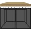 jianyana Rete zanzariera per gazebo, rete per gazebo per protezione completa dagli insetti, due misure, 3 x 3 m e 3 x 3 m