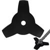 ZGIOPGEIN Lama universale per decespugliatore a 3 denti Lama per decespugliatore con foro da 25,4 mm Lame per decespugliatore accessori per tosaerba da giardino Sostituzione lama