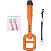 Odorkle Metal Detector Subacqueo, IP68 Impermeabile 100 Piedi Immersione Profonda Bobina Grande con Luce LED per Adulti Bambini Spiaggia Fiume Lago Immersioni Caccia Al Tesoro (ORANGE)