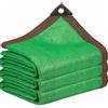 DGSFES Rete Ombreggiante Verde con Occhielli 85% Protezione UV - Telo Ombreggiante Traspirante HDPE 2X2m per Serra, Balcone, Giardino, Pergola