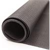 Giuri Tessuti - Fascia OMBREGGIANTE in PVC Microforato al Metro, per Pergola e Gazebo (Nero, 100 CM)