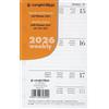 Cangini Filippi Ricambio Organizer Agenda Settimanale 2026 cm. 7,8×12,3