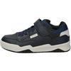 Geox Boy's J Perth E Sneaker, Navy Lt Grey, One Size
