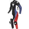 DAINESE Demon Sprint Tuta in pelle da motociclista a pezzo unico perforata, nero/bianco/rosso, 48