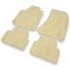 Mossa Tappetini auto adatti per Alfa Romeo Giulietta 2010-2020 4 pz. beige