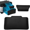 Generic Schienale per bagaglio per moto - Cuscino per schienale per moto, Schienale per passeggero | Cuscino per schienale per moto, Cuscino per passeggero per moto confortevole per la guida lunga, Imbottitur