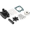 Qiilu Kit di riparazione della girante della pompa dell'acqua, 6E0-W0078- Kit di riparazione della girante della pompa dell'acqua fuoribordo Adatto per 4 CV 5 CV 2A 4C fuoribordo