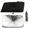 Generic Parasole Parabrezza Auto per Audi A4 B9 Avant Estate(2019-),Parasole auto | Blocca raggi UV & riduce calore | Sistema piegatura rapida | Materiale resistente calore