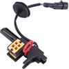 BYNYXI Sensore posizione leva del cambio per Alfa Romeo Giulietta 940 2010 2011 2012 2013 Stop Start Sensore posizione cambio 3 pin Sensore posizione leva del cambio 2SG2079 55228312