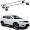 OMAC Barre Portatutto Trasversali Acciaio per Nissan X-Trail III T32 2013-2017 Pre-FL - Bloccabile - Testato City Crash - DIN 75302