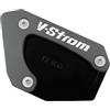 WQWQUM Piastra di supporto del cuscinetto di estensione Cavalletto Laterale Per Motocicletta Per V-STROM 650/XT Vtrom 650 DL650 2012-2023 Supporto Per Estensione Piastra Di Ingrandimento