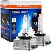 SOCAL-LED LIGHTING SOCAL-LED 2x D3S HID Lampadine 35W AC OEM Xenon Faro diretto Sostituzione 12000K Rosa Viola