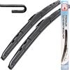 RECAMBO - Set di spazzole tergicristallo anteriori ibride Flex Aero, compatibili con Fiat Doblo, anno di costruzione 2001-2010, 525 mm, 450 mm, qualità premium