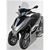 4moto Parabrezza più alto (42 centimetri Yourban) compatibile con MP3 125-300 2011-2017 grigio prodotto da Ermax