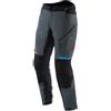 DAINESE Mangen Absoluteshell Pro impermeabile Moto Tessile Pantaloni, grigio/nero/blu, 52
