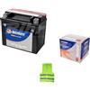 CLICK & GO COMPATIBILE CON SUZUKI 650 DL V-Strom 2008 anno BATTERIA YTX12-BS TECNIUM (BTX12-BS) BATTERIE 10 AMPERE 12VOLT PRONTA PER L'UTILIZZO GIÀ CARICA 150X87X130MM