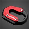 TREONK Moto Piastra Ingranditore per Estensione Cavalletto Laterale in Alluminio CNC per SCRAMBLER 400 800 1100 2015 2016 2017 2018 2019 2020