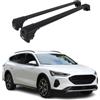 OMAC Barre Portatutto Trasversali in Alluminio per Ford Focus Active 2019-2021 - City Crash - ISO/PAS 11154