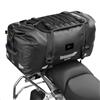 Rhinowalk Borsa da sella per moto 65L - Borsa da coda extra-large impermeabile da touring con espansione MOLLE e cinghie per zaino