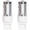 A2ZWORLD 2Pcs LED T20 7440 W21W Canbus, Lampada per Auto Camion 12V 24V, 33 SMD 5730 3W 280lm,Filamento Singolo, 61mm (Luce Rosso)