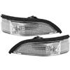 Dnhqknoaf Indicatore Direzione Specchietto Lente Di Ricambio Per Specchietto Retrovisore Laterale Per Auto, Per Toyota Per Yaris XP130 2011 2012-2014 2015 2016 2017 2018 2019 Freccia Retrovisore(Pair Side)