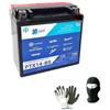 MOTO SPORT MONDO BATTERIA YTX14-BS PTX14-BS FORNITA CARICA E PRONTA ALL'USO CCA 180A COMPATIBILE CON MOTO GUZZI Nevada S 750 da anno 2010 al 2011 BATTERIE PER MOTO 12 AMPERE 12 VOLT 150X87X145MM
