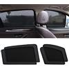VOOIV Tendine Parasole Auto per Nissan Qashqai J12 e-Power (2022-2024), Visiera Anteriore Anti-UV Protezzione Privacy, Tendine Parasole Auto per Bambini,C 4 Rear window