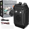 Suevut Repellente Topi Auto con Ultrasuoni e Luce Flash USB 12V (Nero)