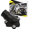 Area1 Collettore di Aspirazione di Ricambio per Scooter 50cc 2 Tempi con Motore 1E40QMB - Compatibile con ATU Explorer, AGM, Nova Motors, GT Union, Longija, Mawi, RS, Ultima, Ride, Sprint