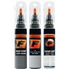 F FIRANTO FIRANTO Kit Riparazione Vernice Auto per Honda Motorcycles NH-A16P Pearl Cool White - Set rimuovi Graffi per Vernice Auto 3in1-15ml Primer, Pennarello ritocchi Vernice, Vernice lucidante