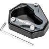 SXLOYTBZ Motorcycle Side Stand Pad Plate Per Zontes 350E 350D 350m 368D 368m Accessori Per Moto Piastra Di Supporto Per Cavalletto Laterale Ingranditore Estensione Cavalletto