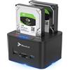 REAGLE Docking station per Reagle HDD SSD 2x USB CARD READER
