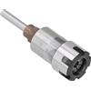 Keenso Set di Aste di Prolunga per Punte del Router Stabilità Eccellente per la Lavorazione del Legno Mandrino ER20M da 5 Pezzi in Acciaio Al Carbonio da 85 Mm (1/4 maniglia 5pc-ER20)